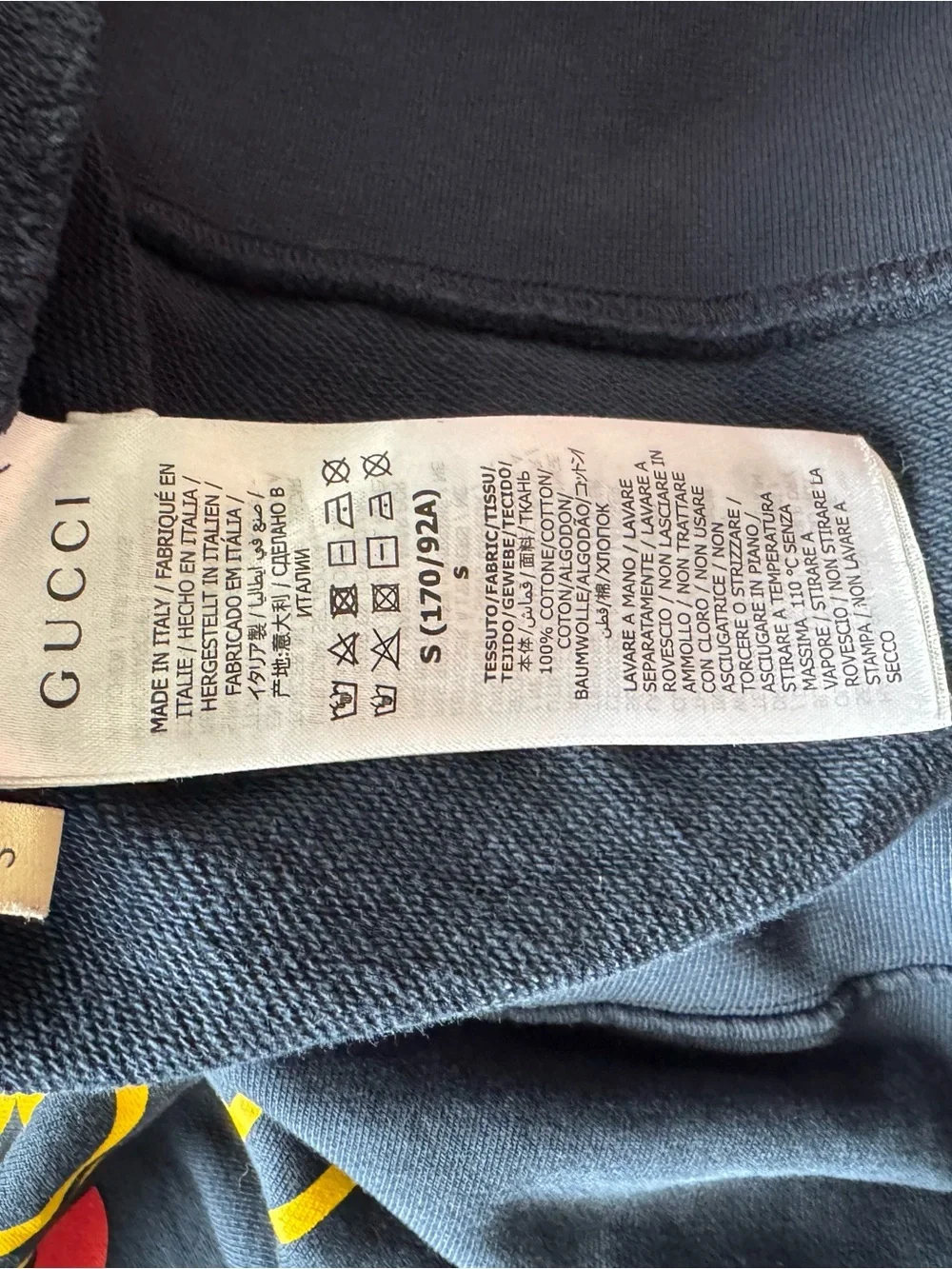 Gucci Men's Navy Firenze Hoodie